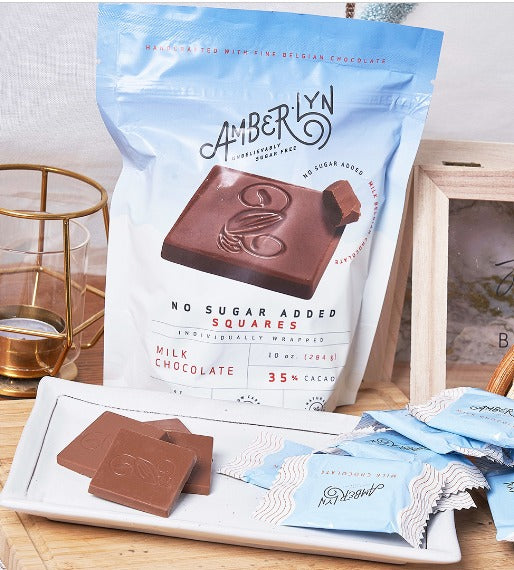 Amberlyn Milk Chocolate Bites Sugar-free Milk Chocolate Bites - 284g 