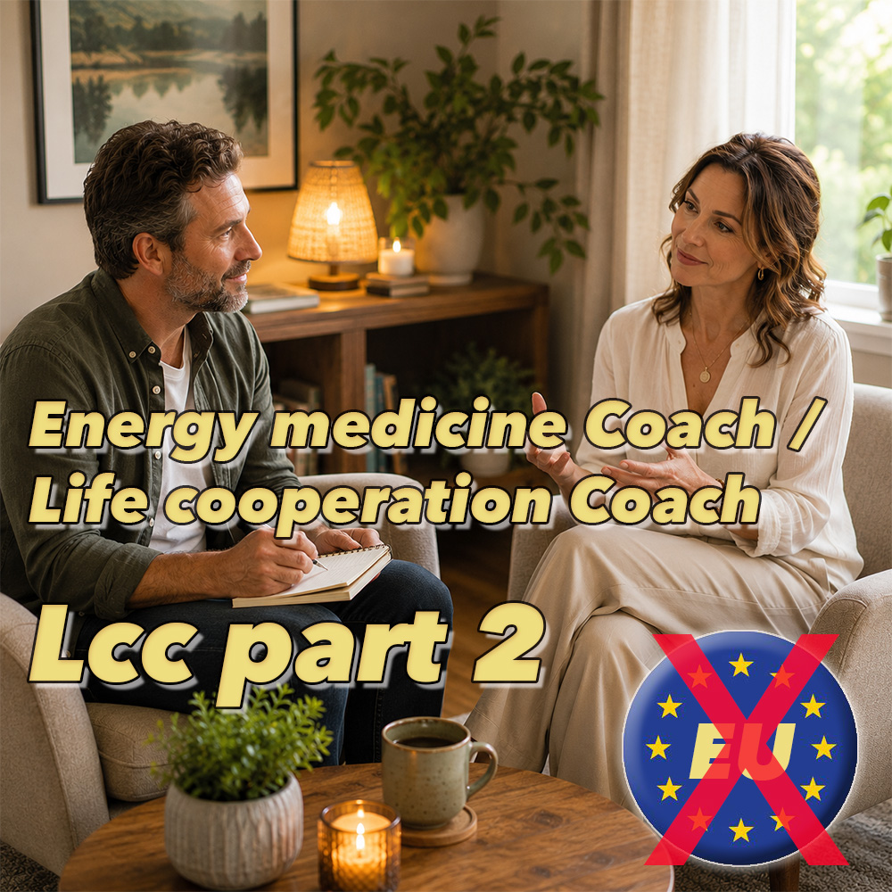 Energy Medicine coach / Life cooperation coach 2 - Non EU 