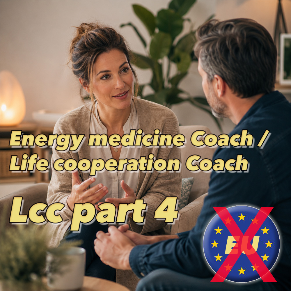 Energy Medicine coach / Life cooperation coach 4 - Non EU 