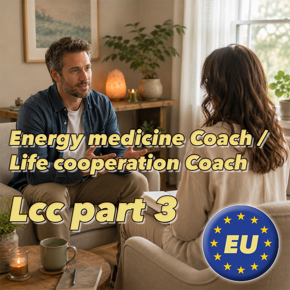 Energy Medicine coach / Life cooperation coach 3 - EU 