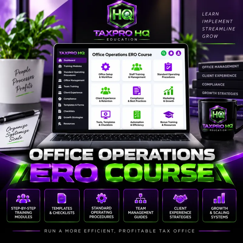 Office Operations ERO Course
