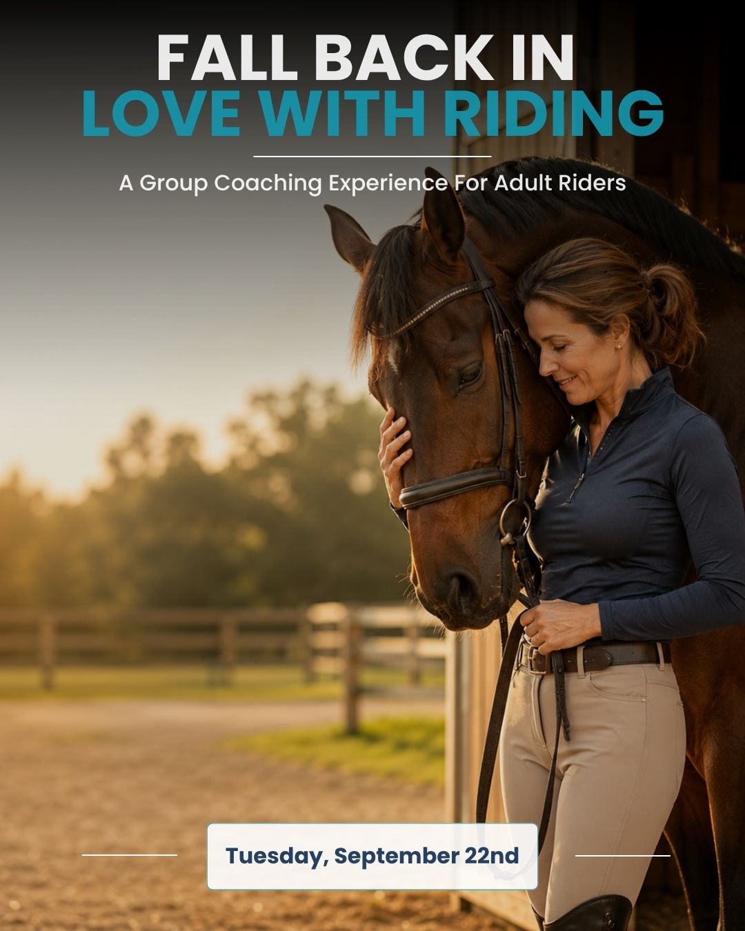 Fall Back In Love With Riding