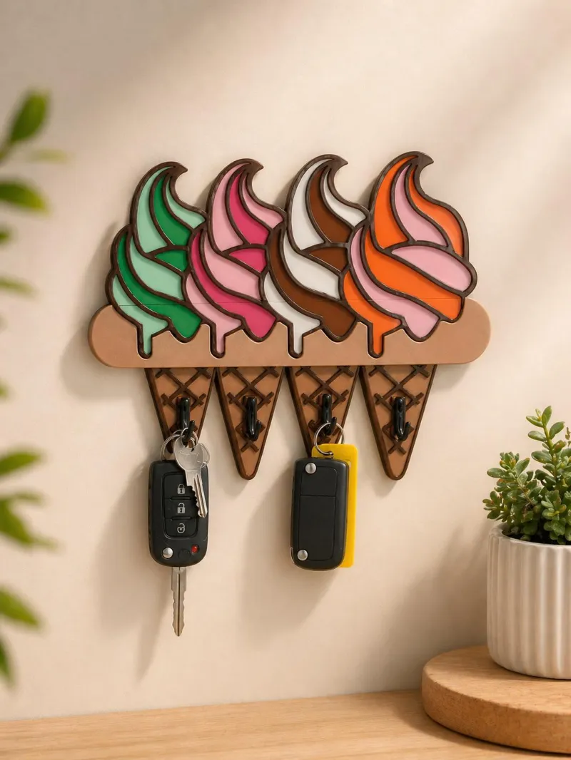 Ice Cream Keyholder