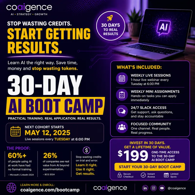 30 Day Bootcamp & Community