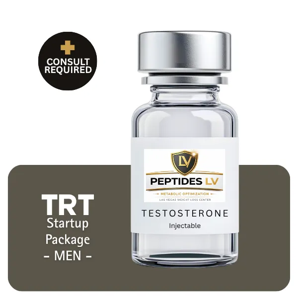 TRT Men's Startup Package 60 days (Consult, Labs, Cypionate 200mg/mL 10mL + Anastrozole 24×1mg)