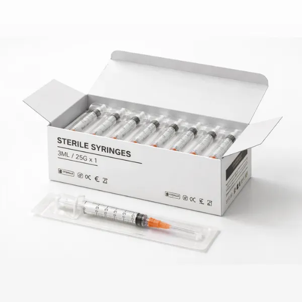 Box of 100 syringes