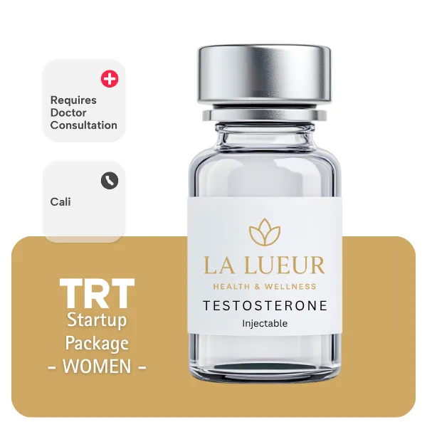 TRT CALI Women's Startup Package (Consult, Labs, Cypionate 200mg/mL 10mL)