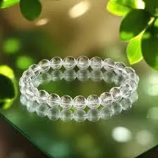 Pure Radiance: Natural Clear Quartz Crystal Bracelet