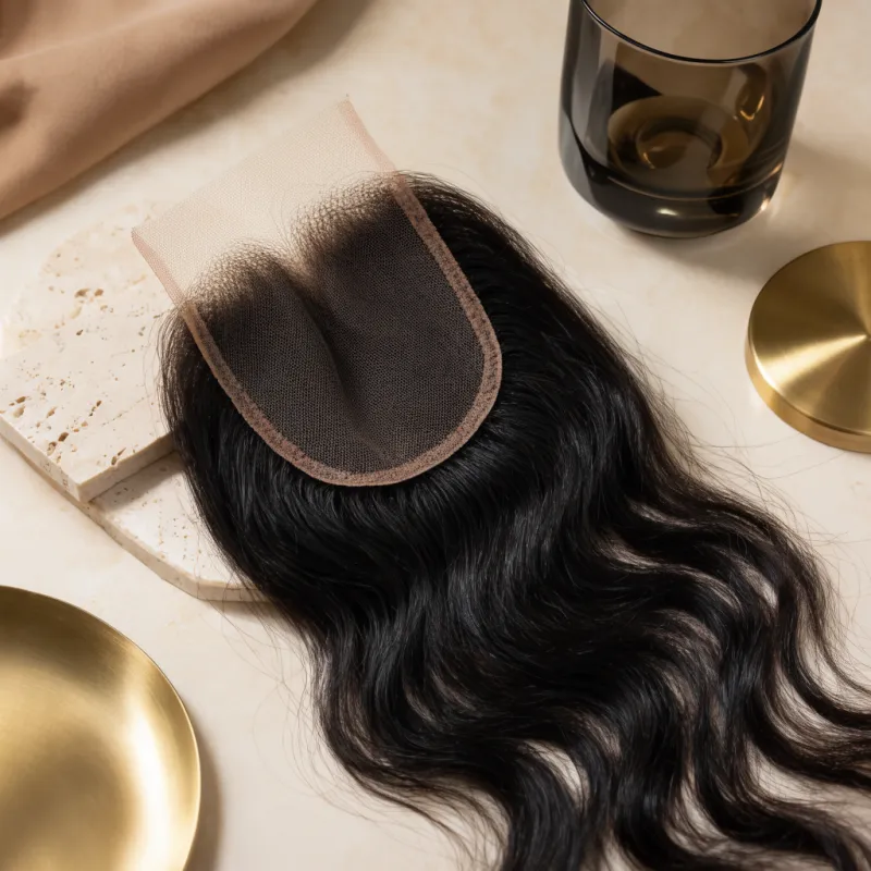 The Prestige Seamless Closure – (Cambodian) Textured Luxury Blend