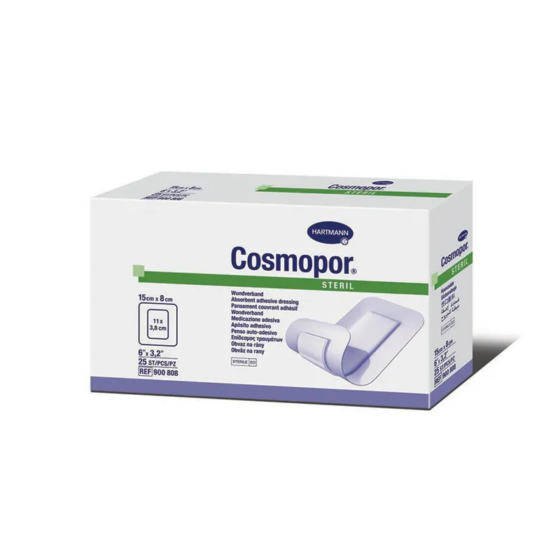 Wound Dressing, 6″ x 3.2″, Sterile, 25/bx (900808)