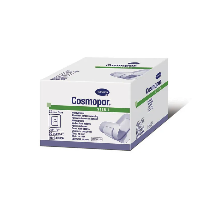 Wound Dressing, 2″ x 2.8″, Sterile, 50/bx (900800)