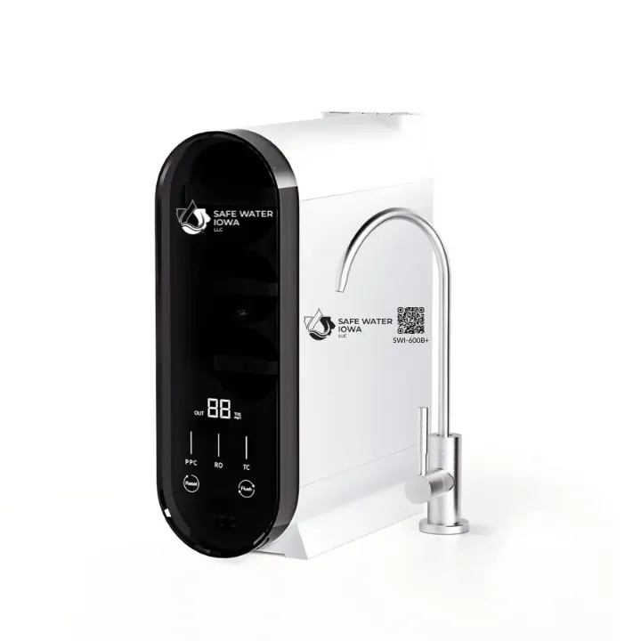 Reverse Osmosis Water Filtration System with Alkaline Remineralization
