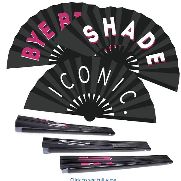 Bye Bitch / Shade / Iconic Folding Fan