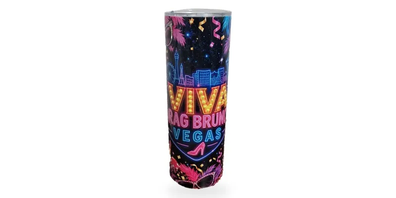 Signature Neon Tumbler | Viva Drag Brunch Vegas