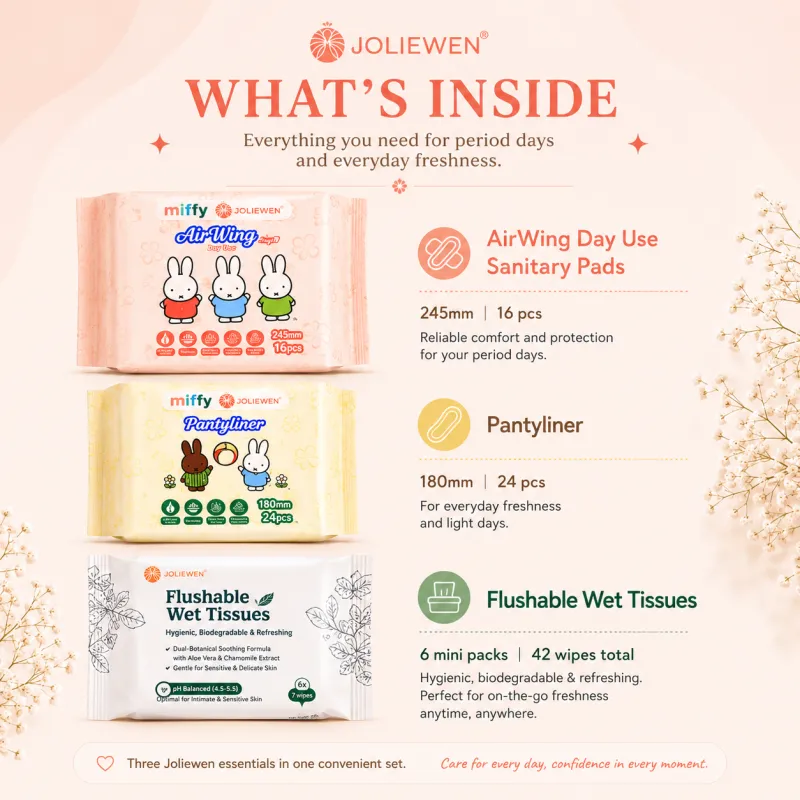 Jolie Starter Kit – Period & Everyday Care Set