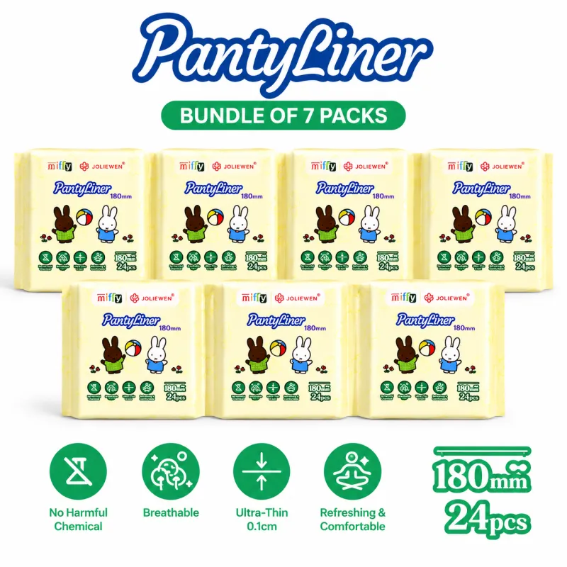 Joliewen Pantyliner Value Bundle – 7 Packs