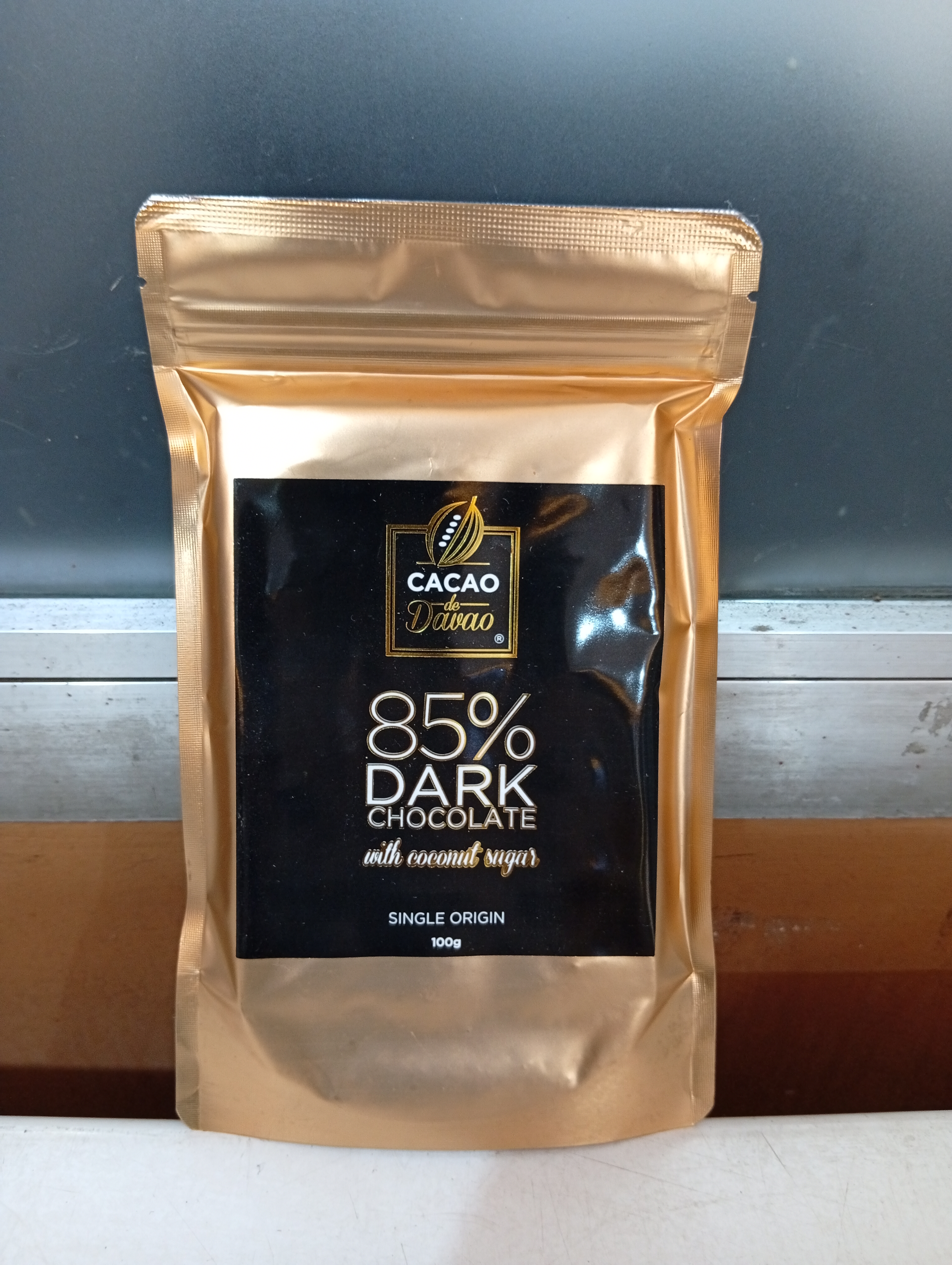 Cacao de Davao 85% Dark Chocolate with Coconut Sugar