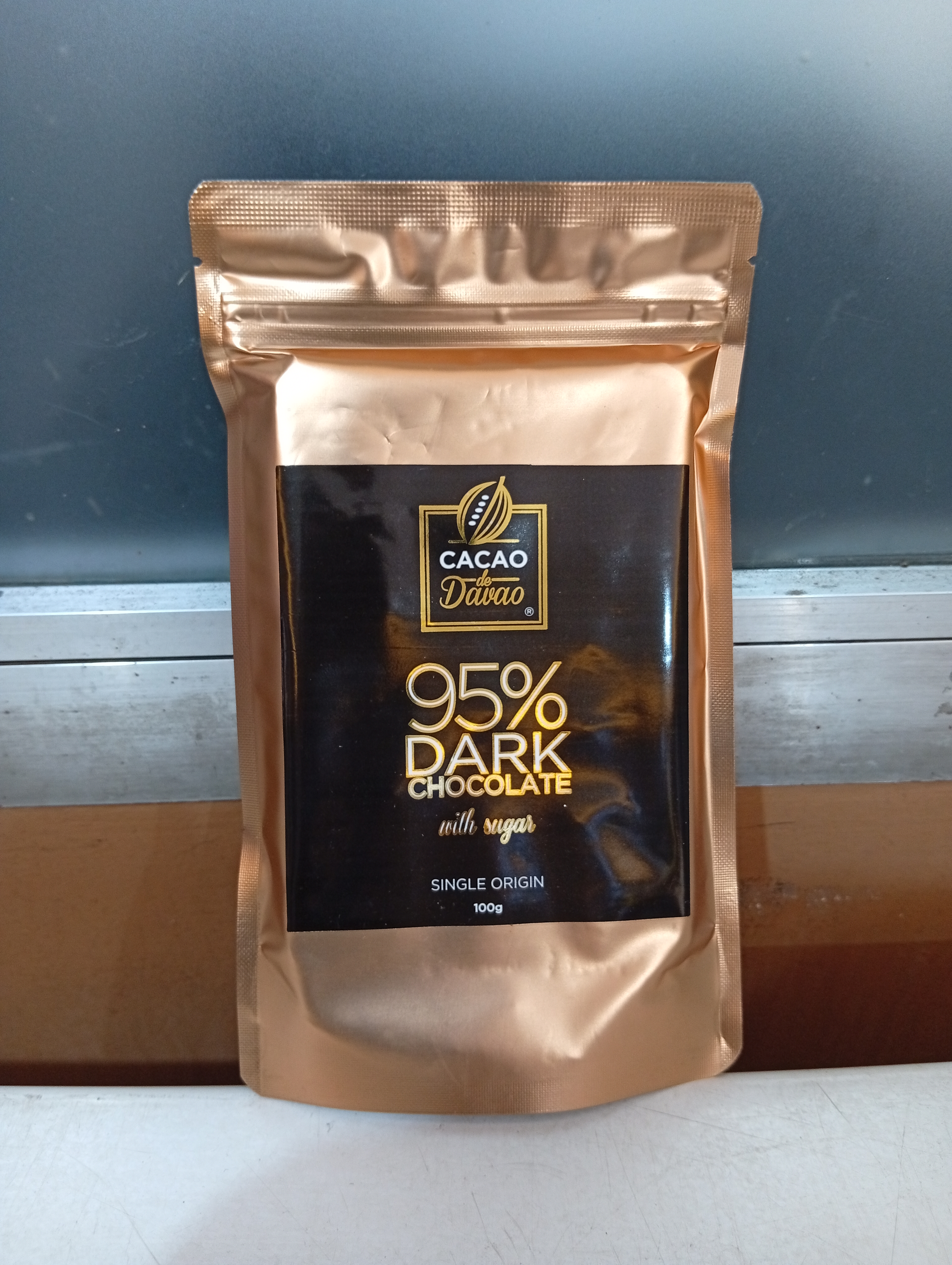Cacao de Davao 95% Dark Chocolate with Sugar
