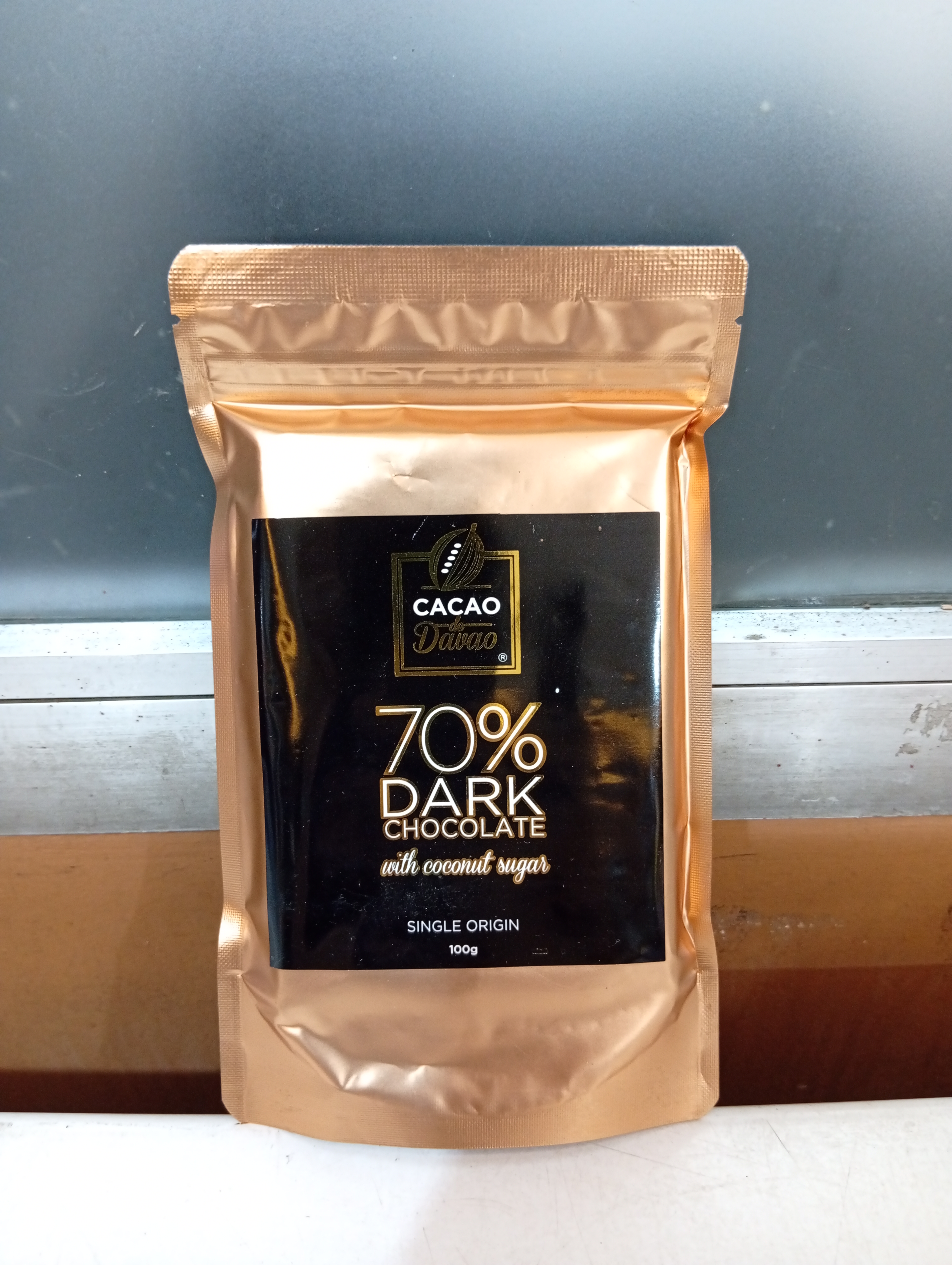 Cacao de Davao 70% Dark Chocolate with Coconut Sugar
