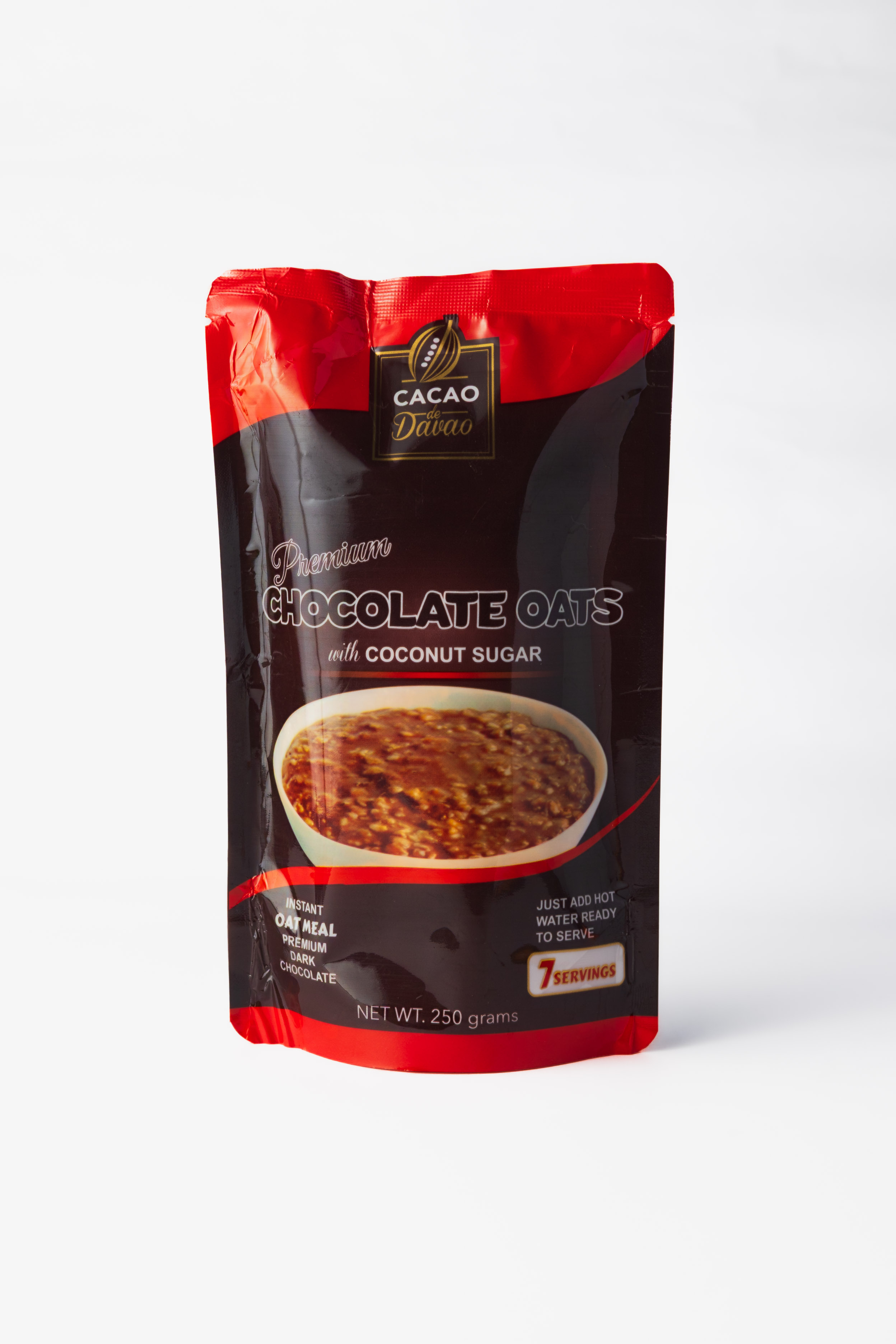 Cacao de Davao Premium Chocolate Oats with Coconut Sugar