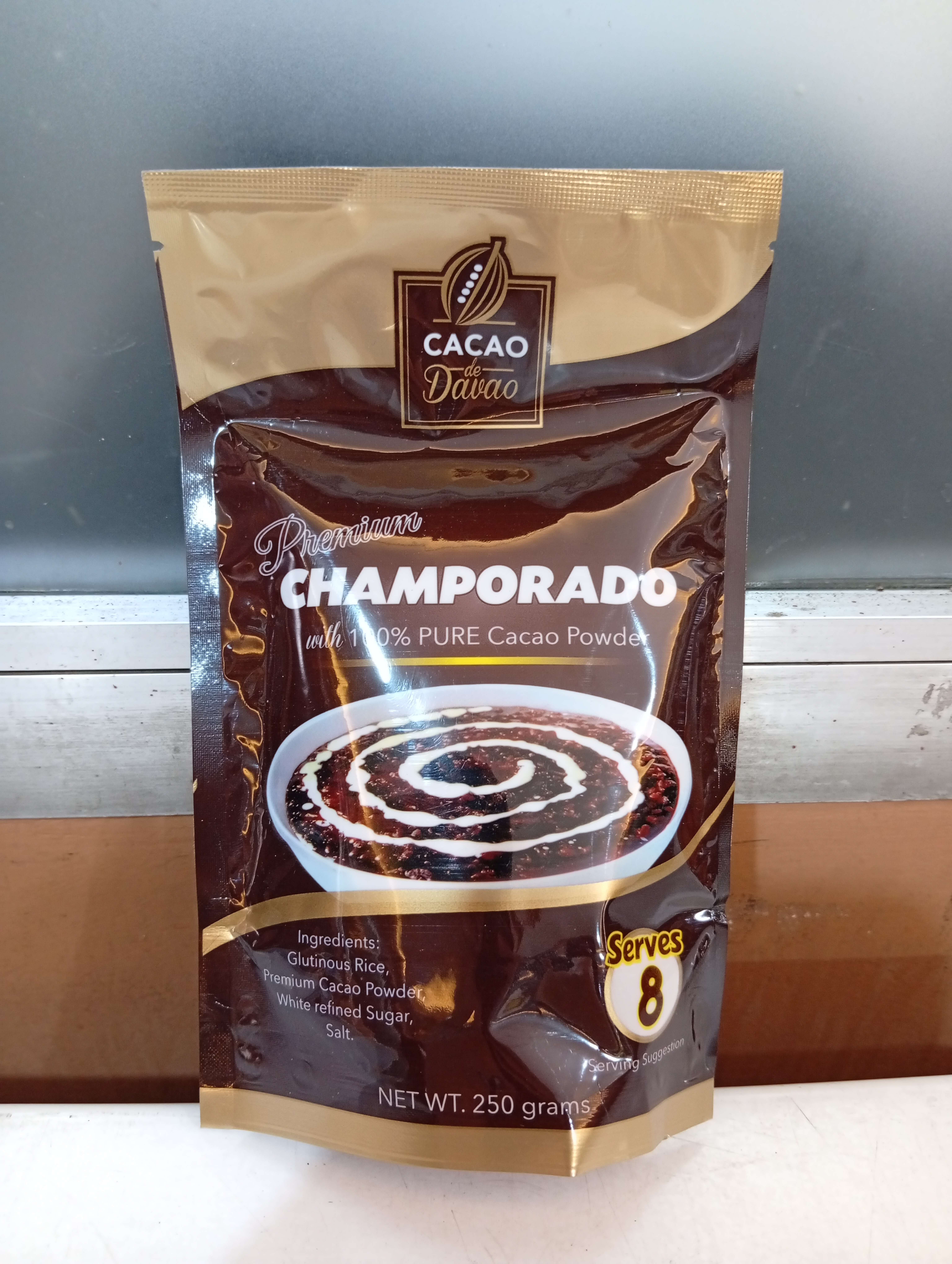 Cacao de Davao Premium Champorado with 100% Pure Cacao Powder