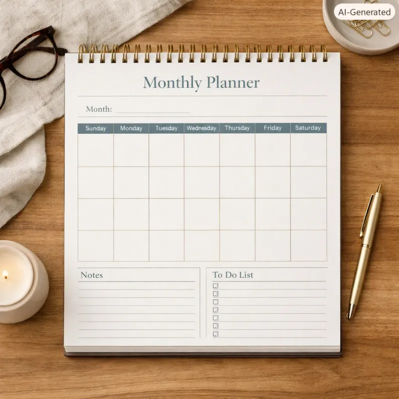 Coming Soon Monthly Planners