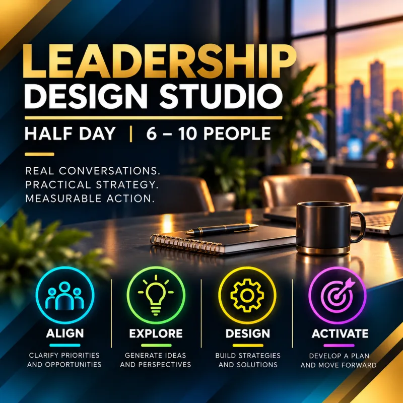 Leadership Design Studio — Half Day | 6–10 People