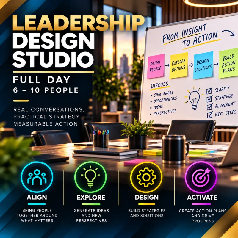 Leadership Design Studio — Full Day | 6–10 People
