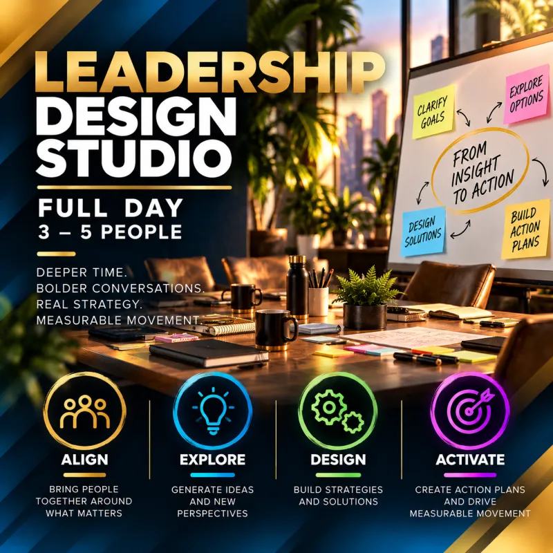 Leadership Design Studio — Full Day | 3–5 People