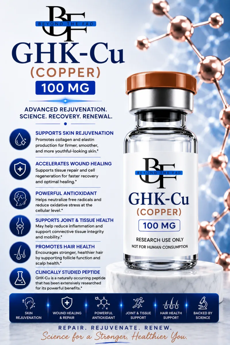 GHK-Cu 100mg (Copper)