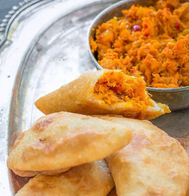 Empanada de cazon