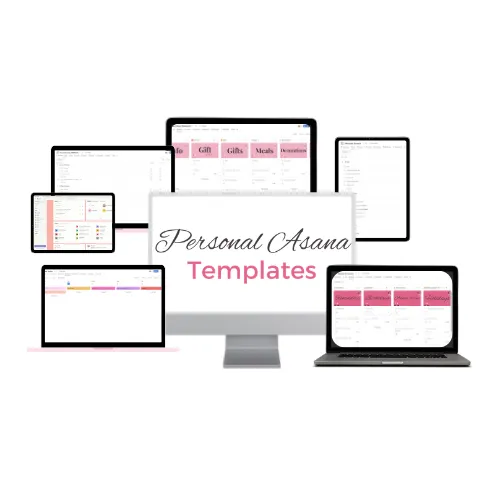 Personal Asana Template Bundle