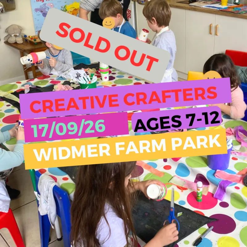 Creative Crafters Trial Class Ages 7-12 Thursday 17th September 