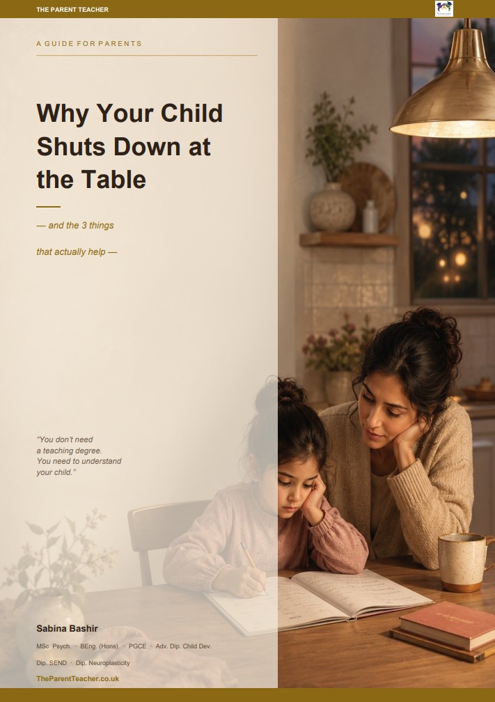 Why Your Child Shuts Down at the Table