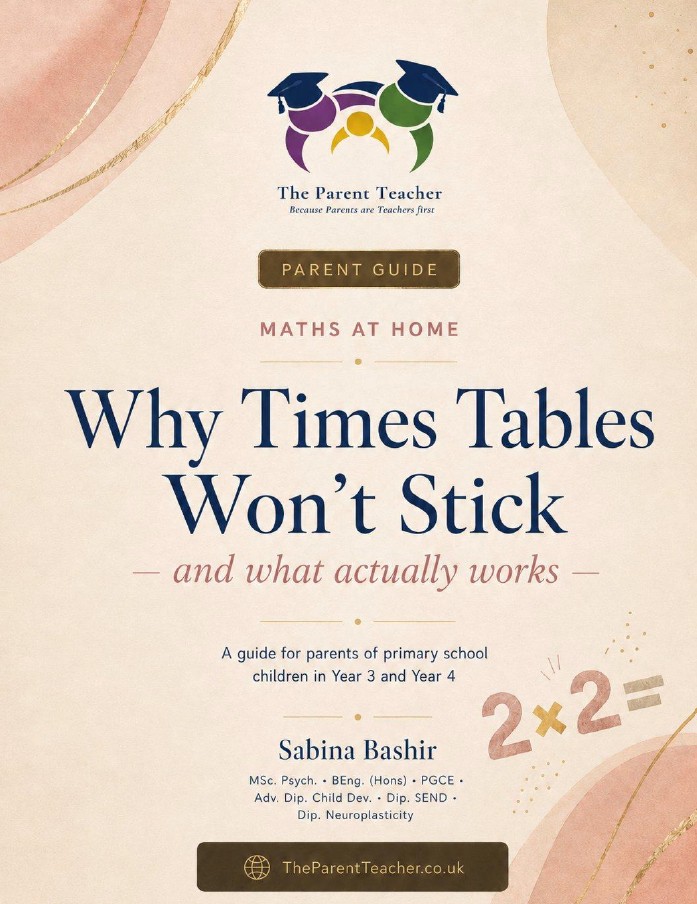 Times Table Parent Guide