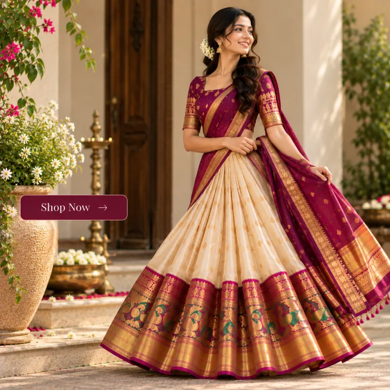 Half Sarees