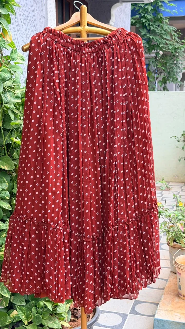 Bandini Georgette Skirt