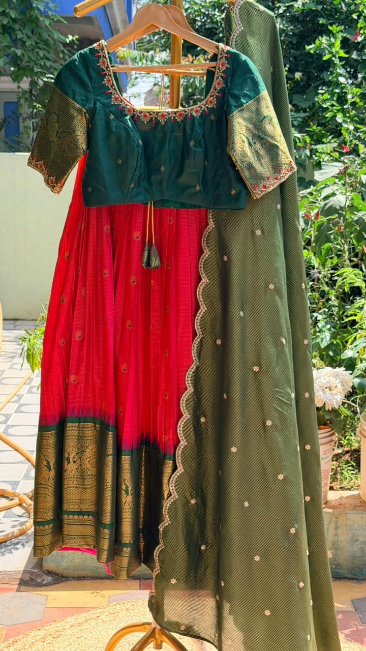 Gadwal Half Saree