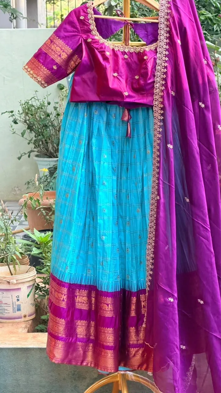 Gadwal Half Saree