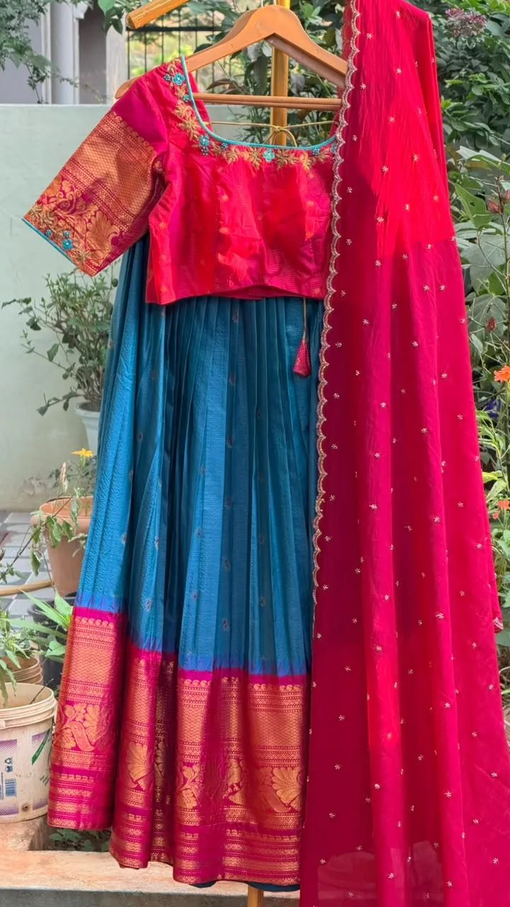 Gadwal Half Saree