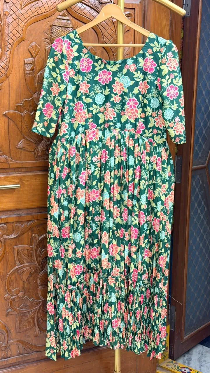 Satin Georgette Maxi