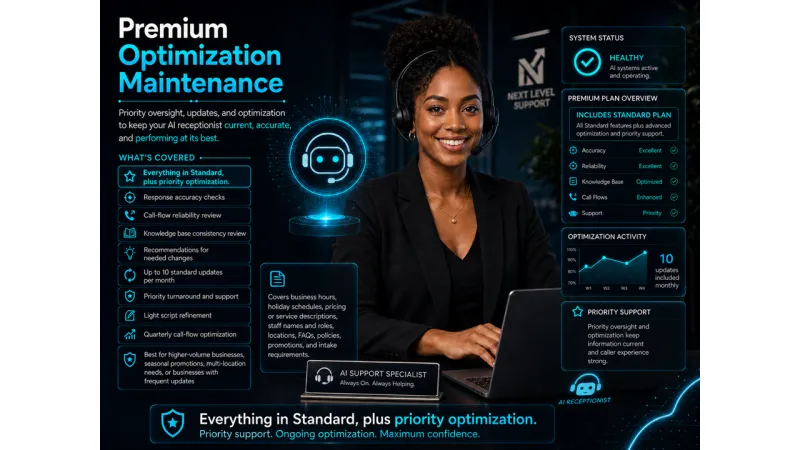 PREMIUM Optimization Monthly Maintenance