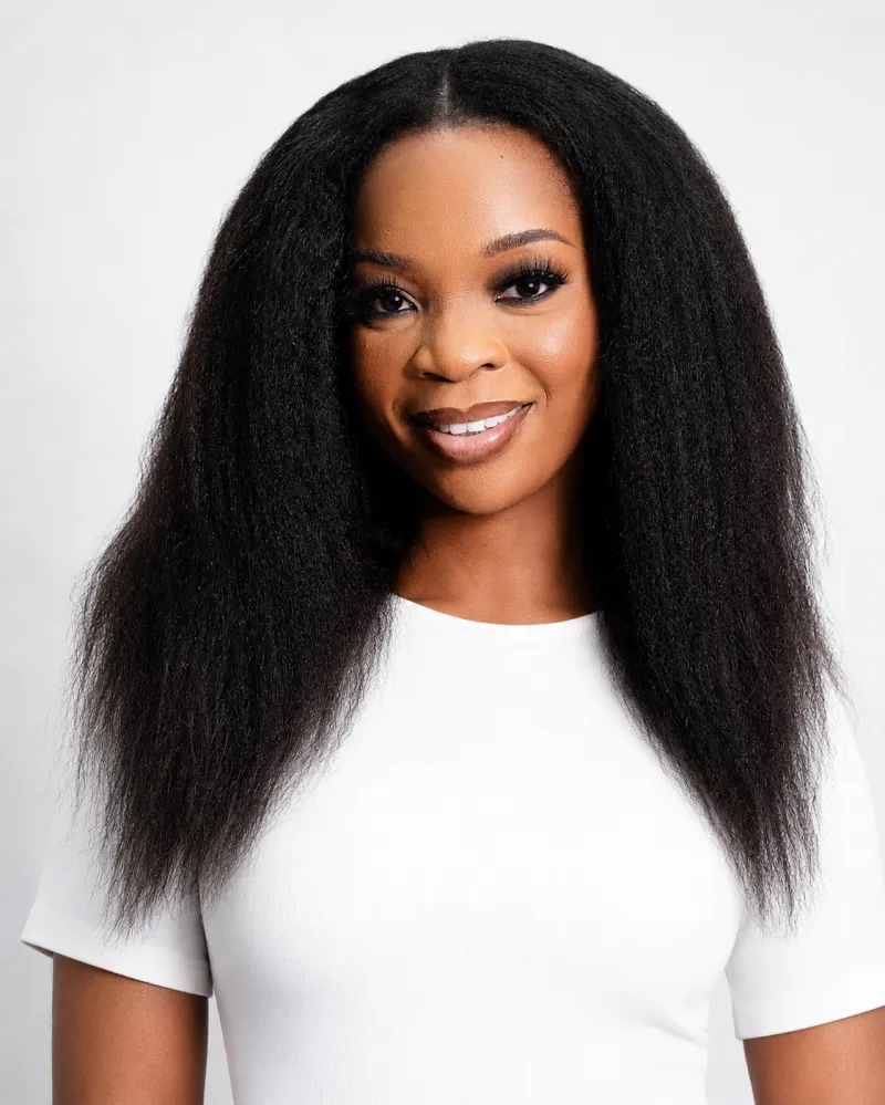 Kinky Straight U Part Wig