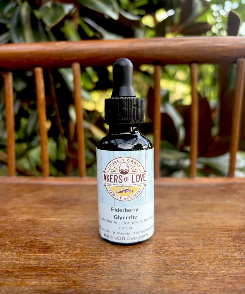 Elderberry Glycerite