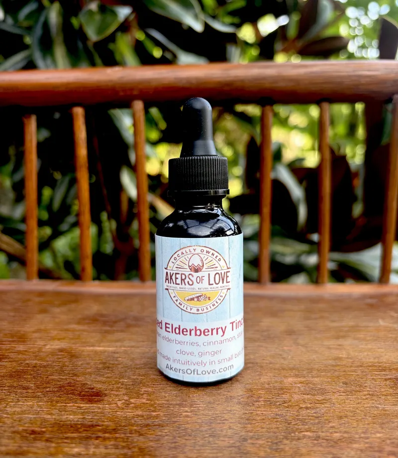 Spiced Elderberry Tincture 