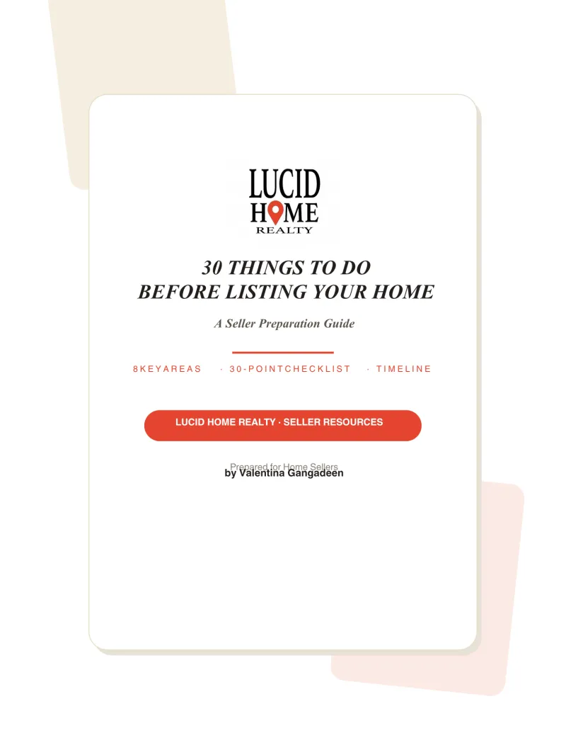 30 Things to do Before Listing Your Home