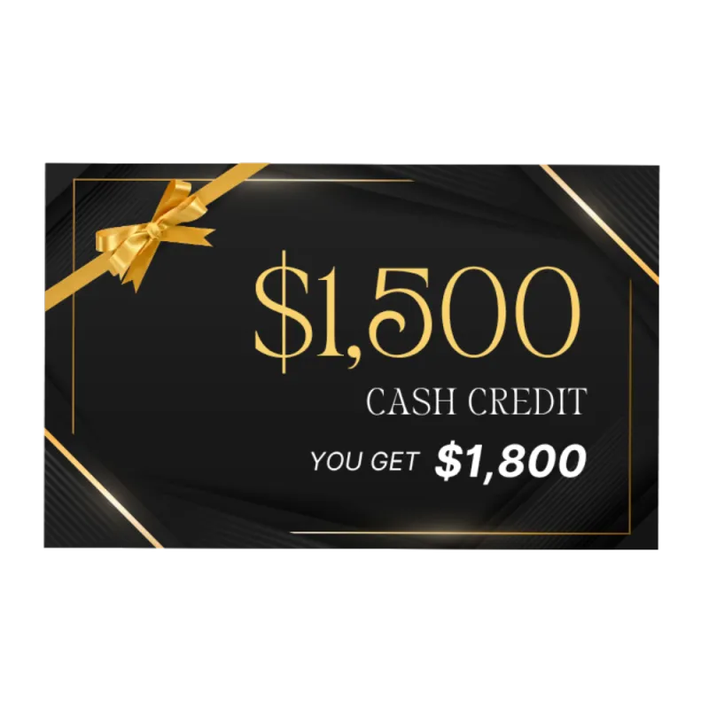 $1,800 Gift Card