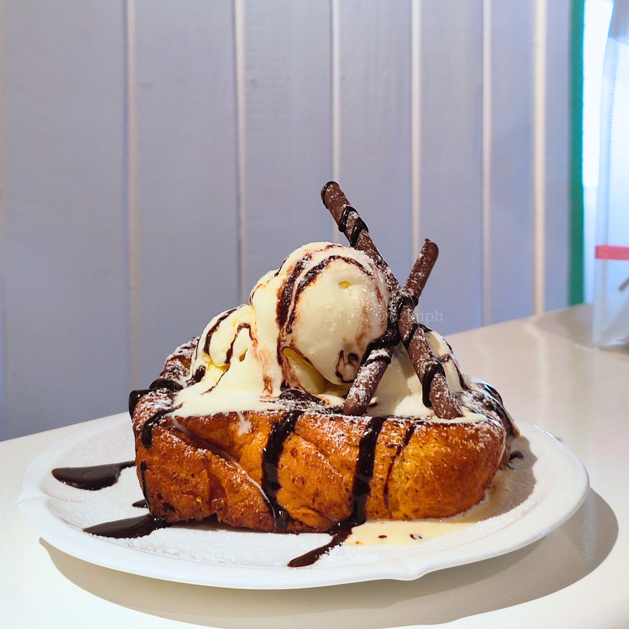 Ice Cream on Toast