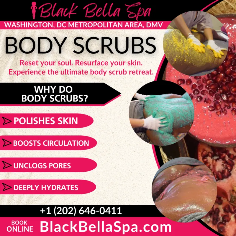 3 Pack of Bella Body Scrub Experiences