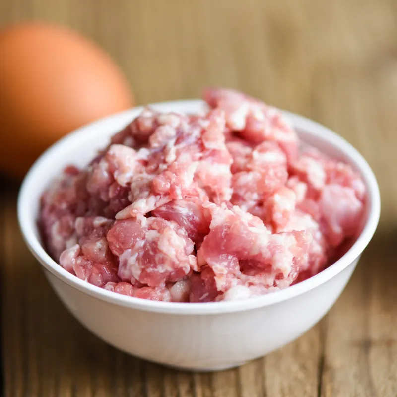 Ground pastured chicken